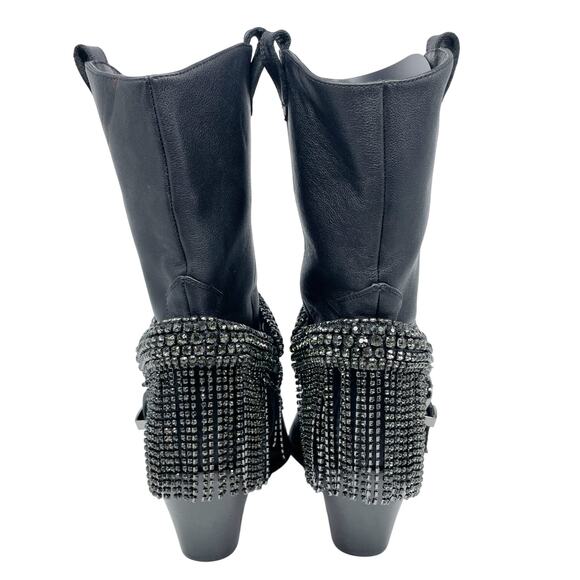 DanielXDiamond Women's High Noon Western Boots Snip Toe Black Size 11 - Picture 5 of 16